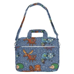 Animals Pattern Colorful Vector Macbook Pro 16  Shoulder Laptop Bag by Grandong