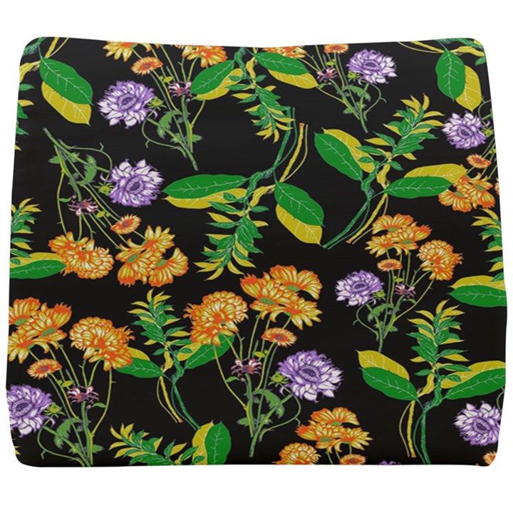 Flower Pattern Art Floral Texture Seat Cushion