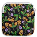 Flower Pattern Art Floral Texture Mini Square Pouch View2