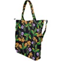 Flower Pattern Art Floral Texture Shoulder Tote Bag View2