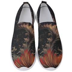 Fractal Digital Art Pattern Men s Slip On Sneakers by Grandong