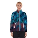 Spiral Abstract Pattern Abstract Women s Bomber Jacket View1