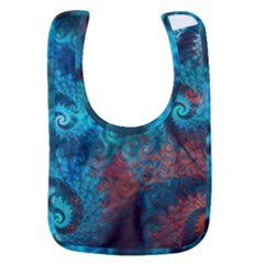 Spiral Abstract Pattern Abstract Baby Bib by Grandong