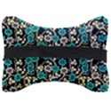 Blue Flower Pattern Floral Pattern Seat Head Rest Cushion View2