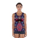 Pattern Ornament Motif Colorful Texture Sport Tank Top  View1