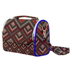 Pattern Knitting Texture Satchel Shoulder Bag by Grandong