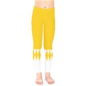 Yellow Ranger Leggings Kids  Leggings View1