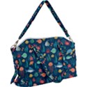 Fish Sea Animals Pattern Canvas Crossbody Bag View1