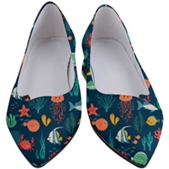 Fish Sea Animals Pattern Women s Block Heels  by Ndabl3x