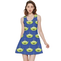 Alien Pattern Inside Out Reversible Sleeveless Dress by Ndabl3x