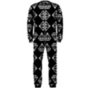 Black Diamond Pattern OnePiece Jumpsuit (Men) View1