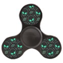 Alien Green Black Pattern Finger Spinner View1