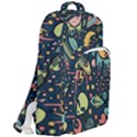 Alien Rocket Space Aesthetic Double Compartment Backpack View2