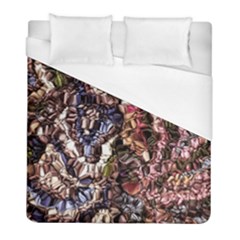 Melting Stitches Duvet Cover (full/ Double Size) by kaleidomarblingart