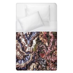 Melting Stitches Duvet Cover (single Size) by kaleidomarblingart