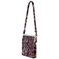 Melting Stitches Multi Function Travel Bag by kaleidomarblingart