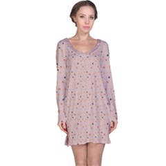 Punkte Long Sleeve Nightdress by zappwaits