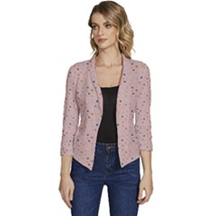 Punkte Women s Casual 3/4 Sleeve Spring Jacket by zappwaits