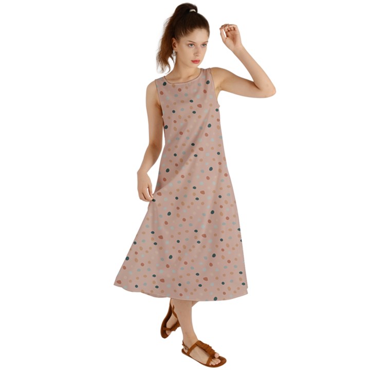 Punkte Summer Maxi Dress