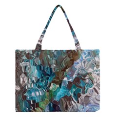 October Blend  Medium Tote Bag by kaleidomarblingart