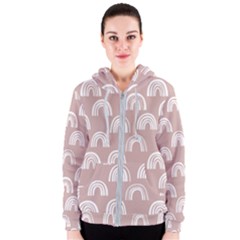 Pattern Women s Zipper Hoodie