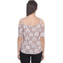 Pattern Cutout Shoulder T-Shirt View2