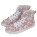 Pattern Men s Hi-Top Skate Sneakers View2