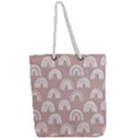 Pattern Full Print Rope Handle Tote (Large) View2