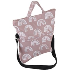 Pattern Fold Over Handle Tote Bag by zappwaits