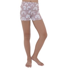 Pattern Kids  Lightweight Velour Yoga Shorts by zappwaits