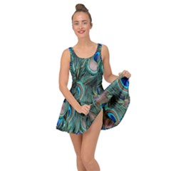 Peacock-feathers,blue2 Inside Out Casual Dress by nateshop