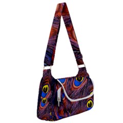 Peacock-feathers,blue,yellow Multipack Bag by nateshop