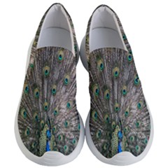 Peacock-feathers1 Women s Lightweight Slip Ons by nateshop