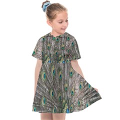 Peacock-feathers1 Kids  Sailor Dress by nateshop