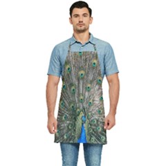 Peacock-feathers1 Kitchen Apron by nateshop