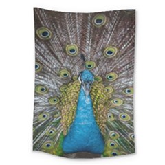 Peacock-feathers2 Large Tapestry by nateshop