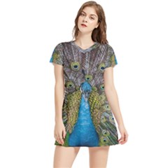 Peacock-feathers2 Women s Sports Skirt by nateshop