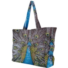 Peacock-feathers2 Simple Shoulder Bag by nateshop