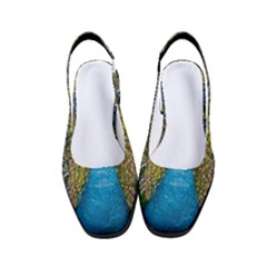 Peacock-feathers2 Women s Classic Slingback Heels by nateshop