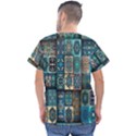 Texture, Pattern, Abstract, Colorful, Digital Art Men s V-Neck Scrub Top View2