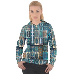 Texture, Pattern, Abstract, Colorful, Digital Art Women s Overhead Hoodie by nateshop