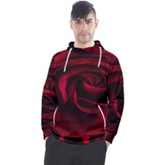 Rose Maroon Men s Pullover Hoodie by nateshop