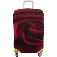 Rose Maroon Luggage Cover (large) by nateshop