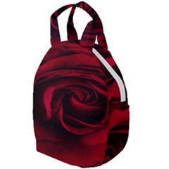 Rose Maroon Travel Backpack by nateshop