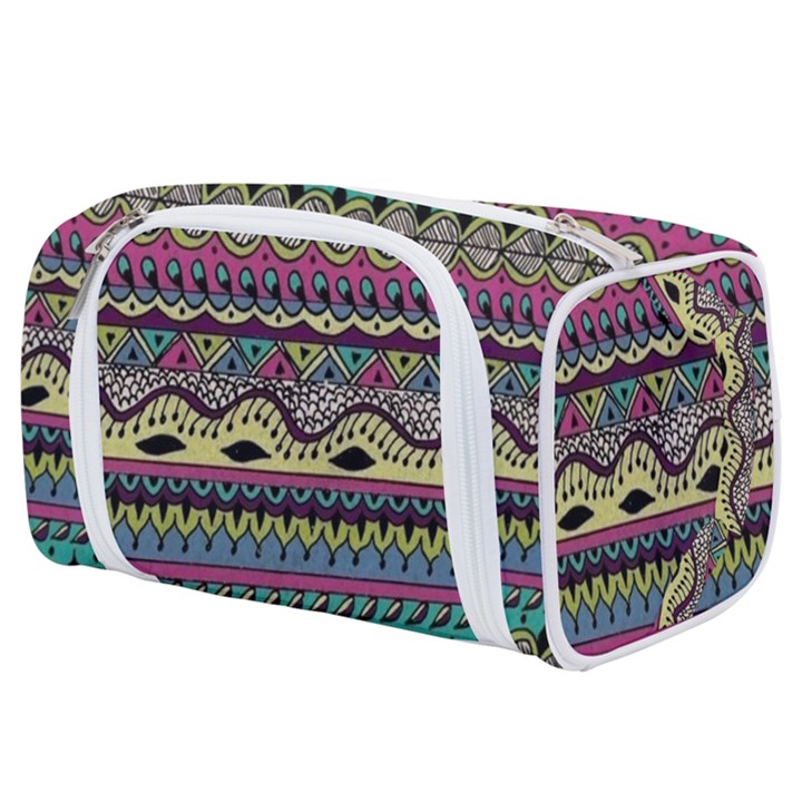 Aztec Design Toiletries Pouch