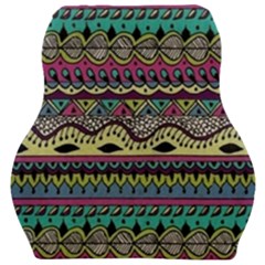 Aztec Design Car Seat Velour Cushion 