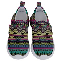 Aztec Design Kids  Velcro No Lace Shoes by nateshop