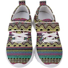 Aztec Design Kids  Velcro Strap Shoes by nateshop