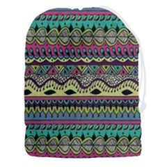 Aztec Design Drawstring Pouch (3xl) by nateshop