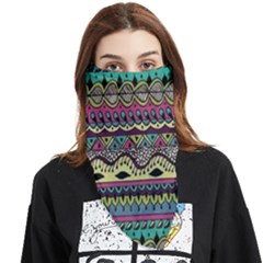 Aztec Design Face Covering Bandana (triangle) by nateshop